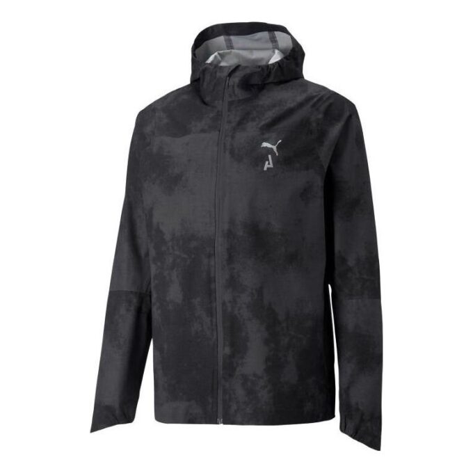 Chaqueta de trail running plegable Seasons StormCELL Sympatex «Negra»