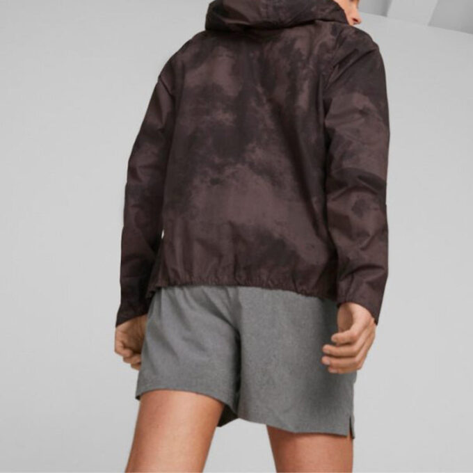 Chaqueta de trail running plegable Seasons StormCELL Sympatex «Negra»