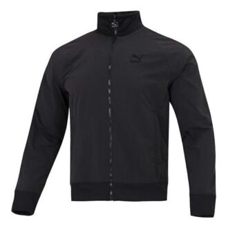 Chaqueta deportiva arrugada T7 «Negra»