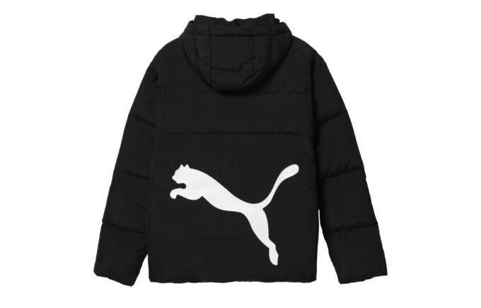 Chaqueta deportiva con capucha Power «Negro y blanco»