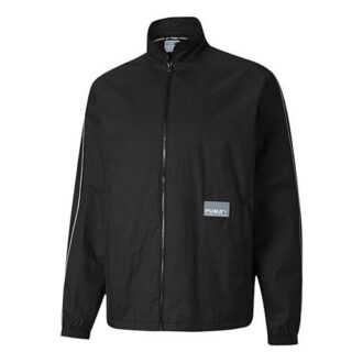 Chaqueta deportiva de manga larga con logo de la marca «Black»