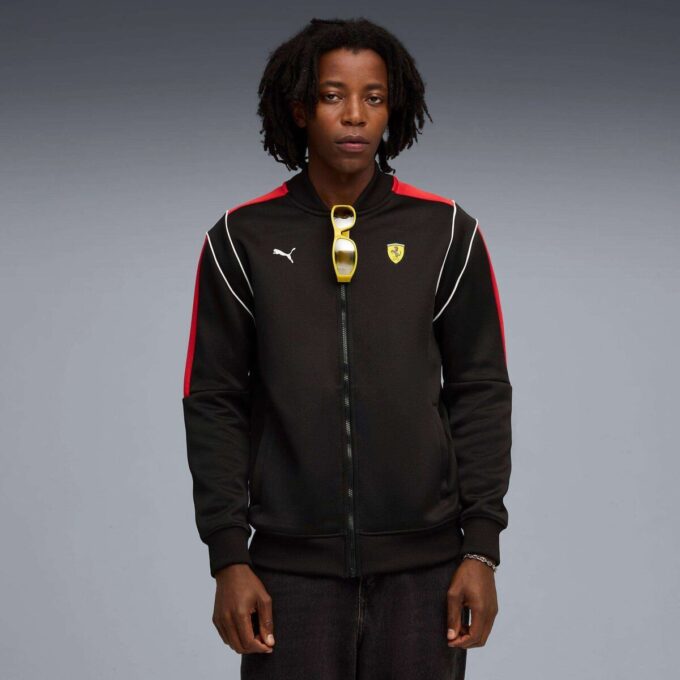 Chaqueta deportiva de motor para hombre Scuderia Ferrari T7 Chaqueta deportiva de motor para hombre Scuderia Ferrari T7