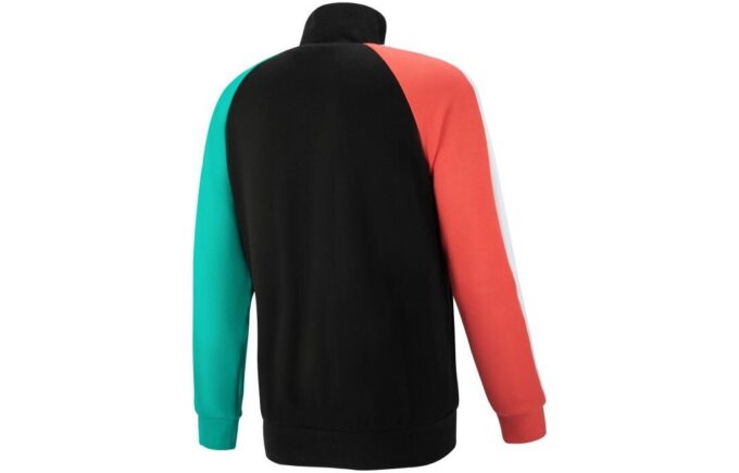 Chaqueta deportiva icónica T7 DK «Negro Azul Rojo»