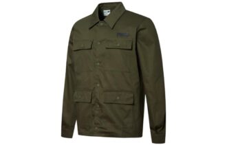 Chaqueta deportiva multibolsillos «Verde Negro»