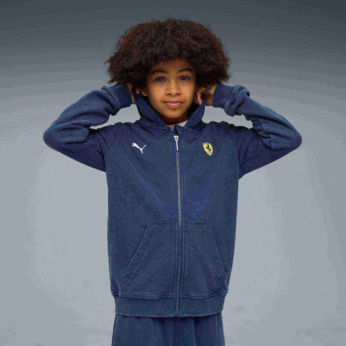 Chaqueta deportiva para niños grandes de la Scuderia Ferrari