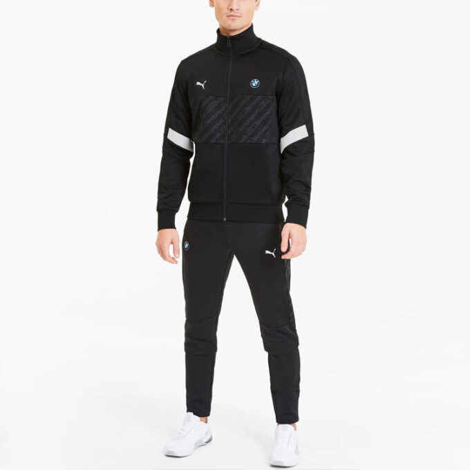 Chaqueta deportiva PUMA x BMW Motorsports «Negro y blanco»