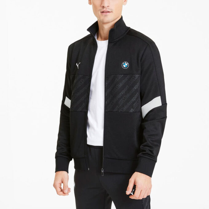 Chaqueta deportiva PUMA x BMW Motorsports «Negro y blanco»