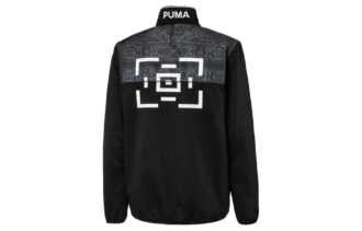Chaqueta deportiva PUMA x Les Benjamins «Negro, Blanco y Gris»