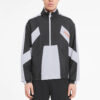 Chaqueta deportiva PUMA x The Hundreds «Negro, Blanco y Naranja»