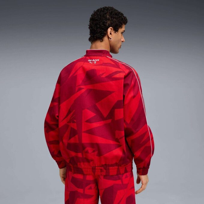 Chaqueta deportiva T7 para hombre Scuderia Ferrari HP 20 años en rojo