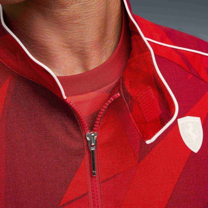 Chaqueta deportiva T7 para hombre Scuderia Ferrari HP 20 años en rojo