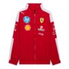 Chaqueta extragrande PUMA x Scuderia Ferrari 2025 Drivers T7 «Cereza oscuro»