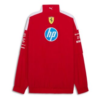 Chaqueta extragrande PUMA x Scuderia Ferrari 2025 Drivers T7 «Cereza oscuro»
