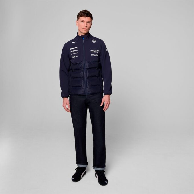 Chaqueta híbrida Williams Racing 2025 Replica para hombre