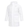Chaqueta larga de plumas «blanca»