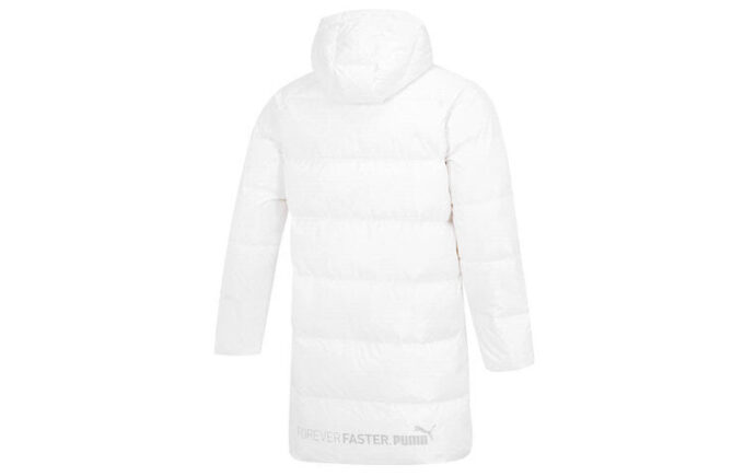 Chaqueta larga de plumas «blanca»