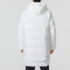 Chaqueta larga de plumas «blanca»