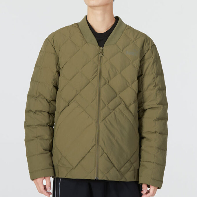 Chaqueta ligera de plumón «Olivegreen»