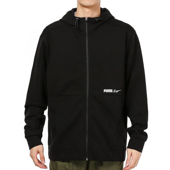 Chaqueta lisa de manga larga «negra»