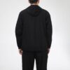 Chaqueta lisa de manga larga «negra»