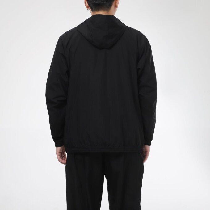 Chaqueta lisa de manga larga «negra»