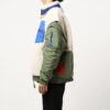 Chaqueta polar Sherpa PUMA x Attempt «Beige, verde y azul»