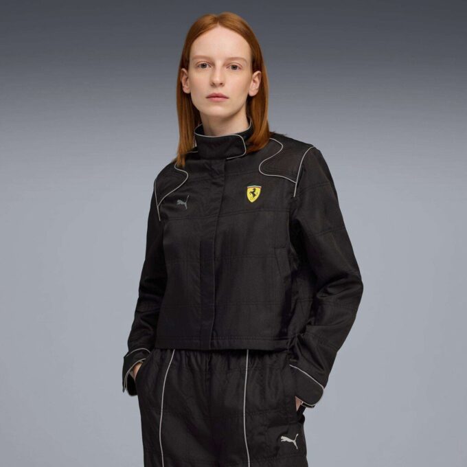 Chaqueta premium para mujer de la Scuderia Ferrari
