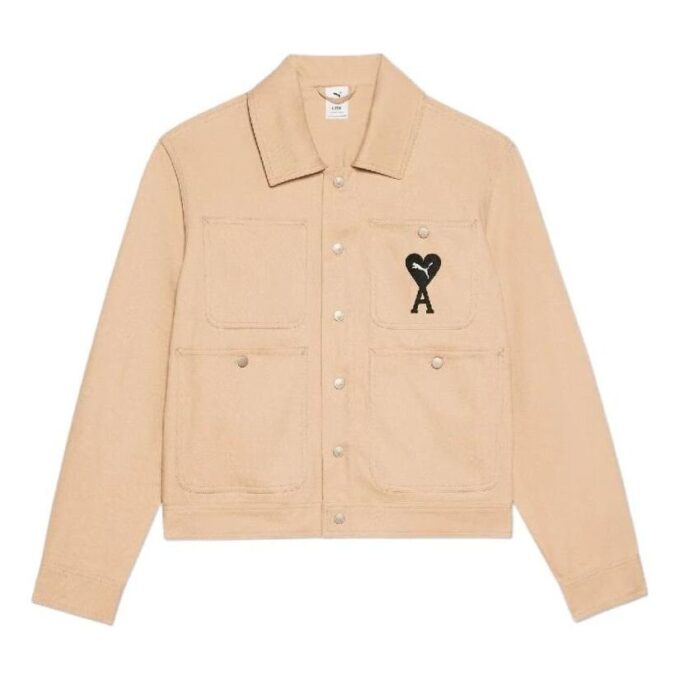 Chaqueta PUMA x AMI «Rosa»