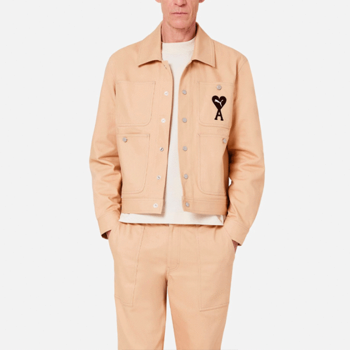 Chaqueta PUMA x AMI «Rosa»