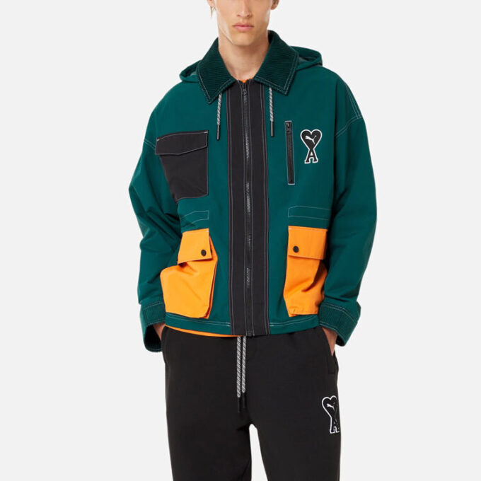 Chaqueta PUMA x Ami «Verde»