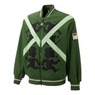 Chaqueta PUMA x Staffonly X Monopoly «Verde»