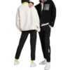 Chaqueta Sherpa con bolsillo de parche «Negra»