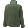 Chaqueta Sherpa con bolsillo de parche «Verde»