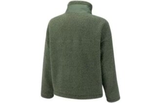 Chaqueta Sherpa con bolsillo de parche «Verde»