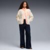 Chaqueta Sherpa de forro polar para mujer