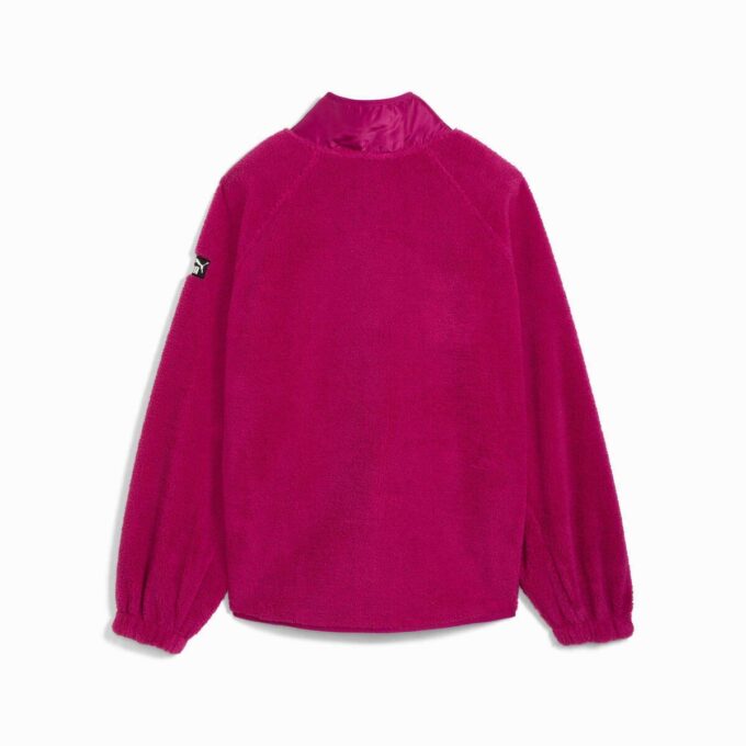 Chaqueta Sherpa de forro polar para mujer