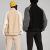 Chaqueta Sherpa Manga Reglan «Negra»