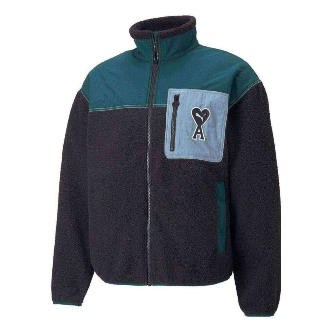 Chaqueta Sherpa PUMA x AMI «Negra»