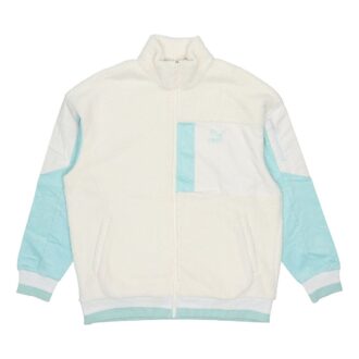 Chaqueta Sherpa Retro «Azul Beige»