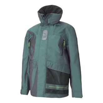 Chaqueta Tech Stormcell de PUMA x Helly Hansen «Verde y negro»