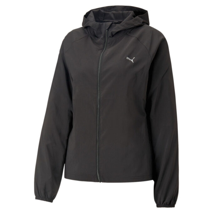 Chaqueta tejida con capucha Run Fav (mujeres) «Negra»