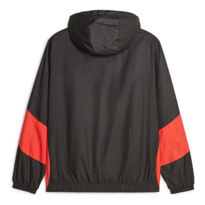 Chaqueta tejida prepartido del Milan AC «Negra y roja»