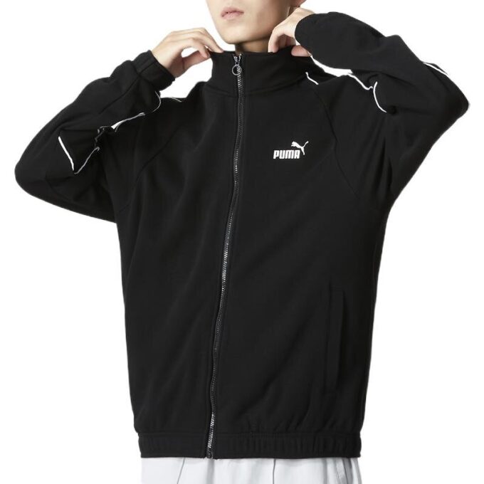 Chaqueta Train con cremallera completa «Negra»