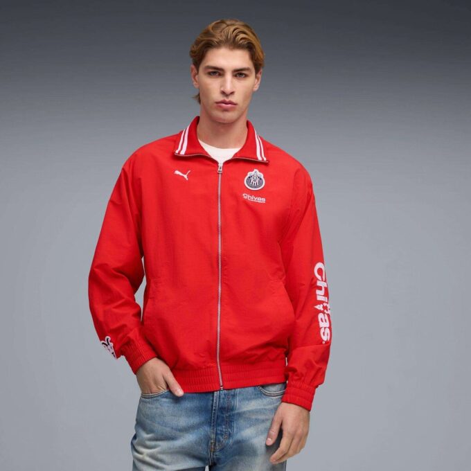 Chaqueta universitaria Chivas para hombre Chaqueta universitaria Chivas para hombre