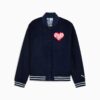 Chaqueta universitaria de baloncesto para hombre con paquete de pegatinas Chaqueta universitaria de baloncesto para hombre con paquete de pegatinas