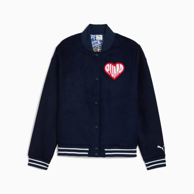 Chaqueta universitaria de baloncesto para hombre con paquete de pegatinas Chaqueta universitaria de baloncesto para hombre con paquete de pegatinas