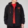 Chaqueta YOTOX «Negro Rojo»