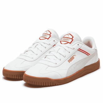 Club 5v5 RETRO «Blanco Marrón Rojo»