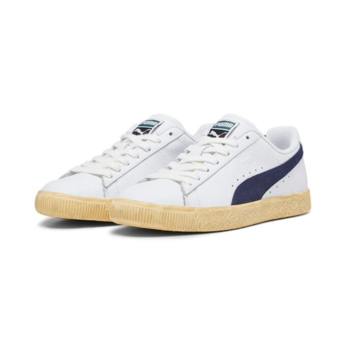 Clyde Vintage «Blanco Azul Marino»