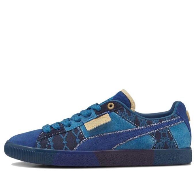 Clyde Vintage x Dapper Dan «Pasarela previa al partido – Azul»